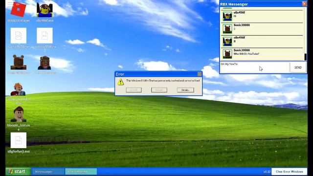 Windows Error Simulator (Roblox #35) смотреть онлайн