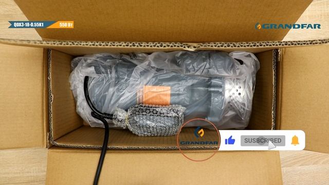 Погружной насос GRANDFAR QDX3-18-0.55 К1 смотреть онлайн