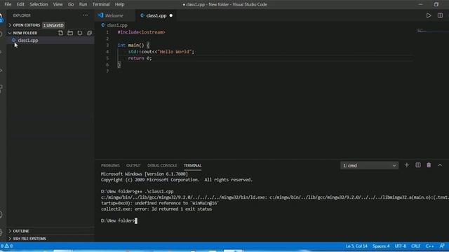 Visual Studio Error |undefined reference to winmain@16| Collect2.exe: error ID returned1 exit statu смотреть онлайн
