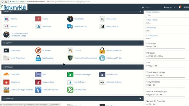 Reset WordPress Password using CPanel смотреть онлайн