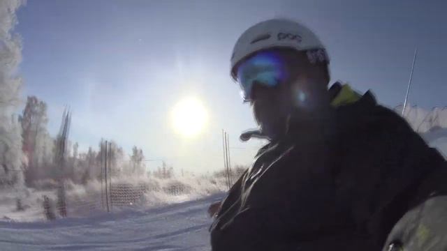 Горнолыжный центр Банное 2019! Сноуборд для новичков или катайтесь в защите! смотреть онлайн