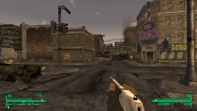 Fallout New Vegas - Читы, Бессмертие, бесконечные патроны, полет. (Часть 1) смотреть онлайн