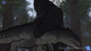 King Kong (2005) vs Giganotosaurus | Animation (Part 1/9)