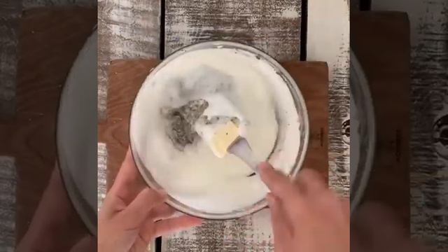 Маковый кекс с яблоками