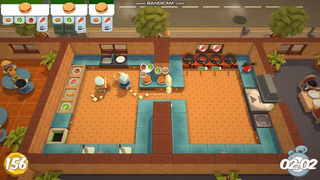 Overcooked [Level 1-4] 2-Player on Keyboard смотреть онлайн
