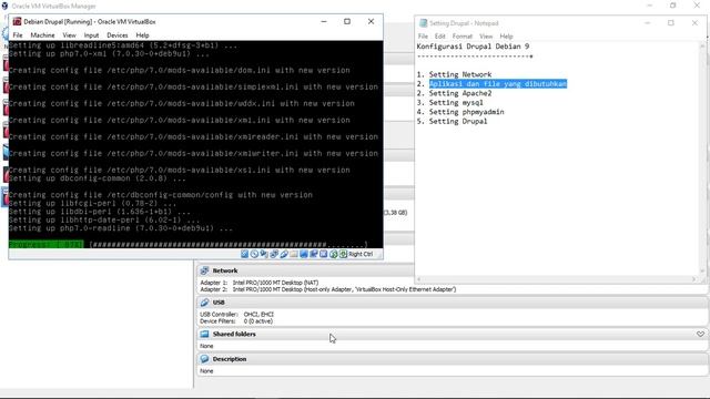 Install Drupal di Debian 9 смотреть онлайн