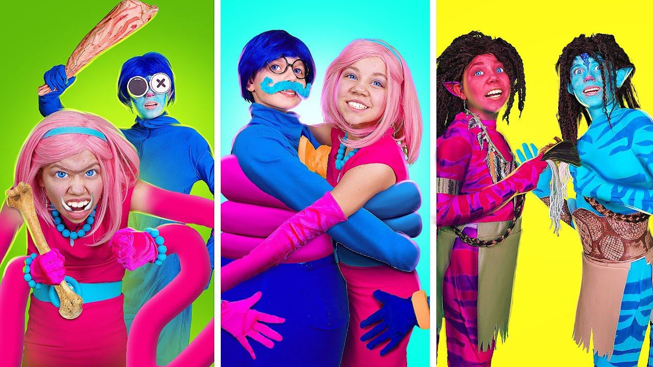 My Boyfriend from the Past, Present and Future Meet for 24 Hours! I'm Mommy Long Legs! смотреть онлайн