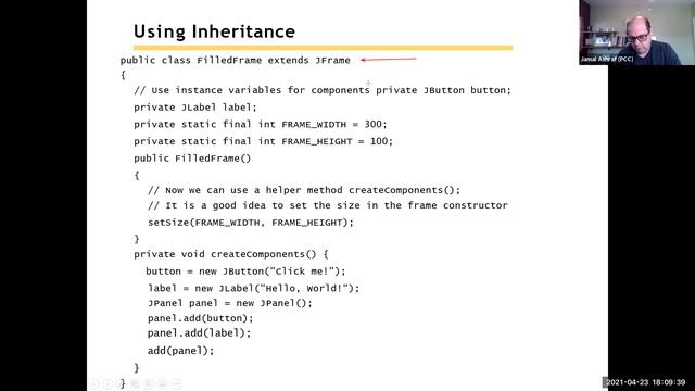 Big Java Chapter 20 Graphical User Interface смотреть онлайн