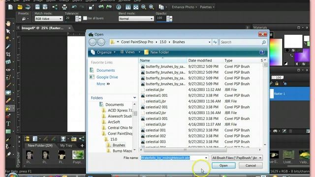 Paintshop importing brushes смотреть онлайн