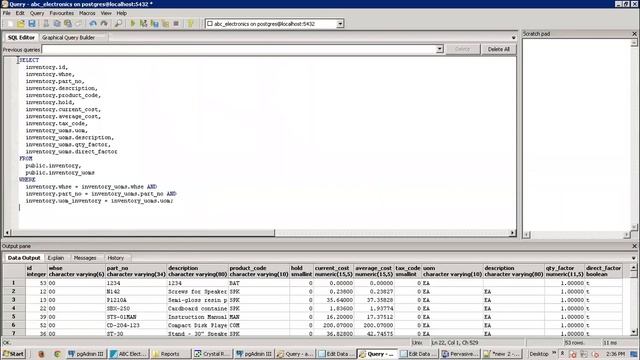PostgreSQL training using Spire смотреть онлайн