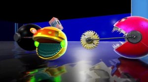 PACMAN Robot vs Pacman Hammer vs Pacman Gear Saw