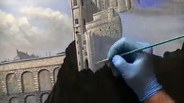 #21 How to Paint Castle by the Falls | Acrylic Painting Tutorial | Marc Harvill Art смотреть онлайн