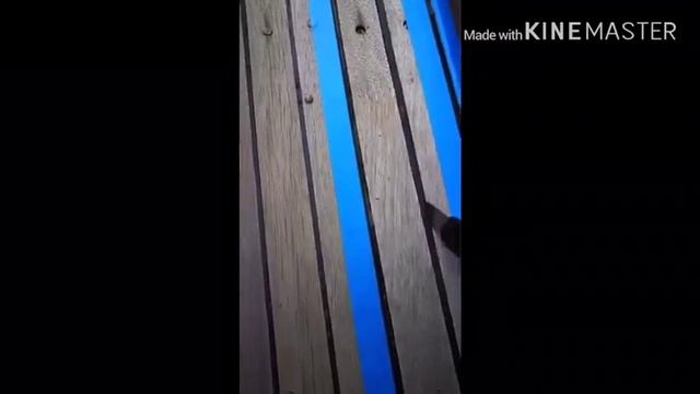 Восстановление палубы//деревянный гулет~ремонт тика смотреть онлайн