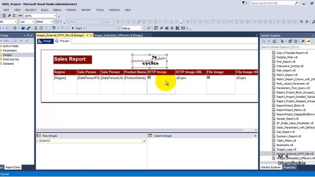 MSBI - SSRS - Display different External images as per data field смотреть онлайн