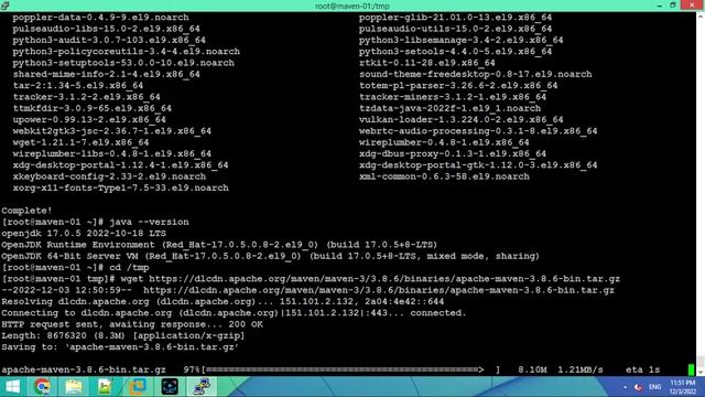 How to install Apache Maven on CentOS/Rocky Linux 9 смотреть онлайн