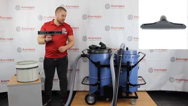 Лучший в линейке российских пылесосов Дастпром - пылесос ПП 220/52.3 для склада, СТО и производств смотреть онлайн
