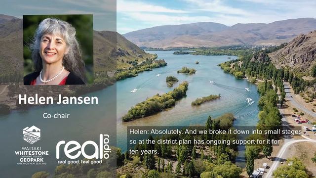 Co-chair Helen Jansen explains the Geopark смотреть онлайн