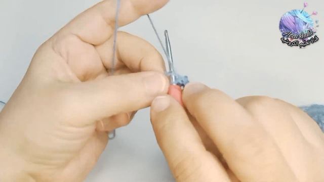 شال كروشيه كاليندا مثلث بغرزة الموجه/how To Crochet Shawl/Aliza Angora Gold Batik