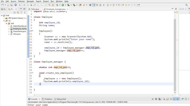 Java Programming || Static Variables and Static methods || Code demonstration смотреть онлайн