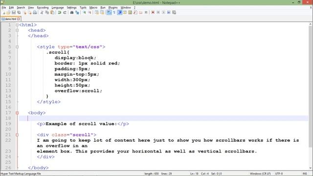CSS - Scrollbars смотреть онлайн