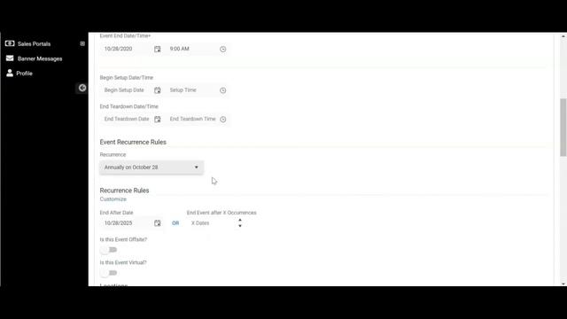 Recurrence Rules смотреть онлайн