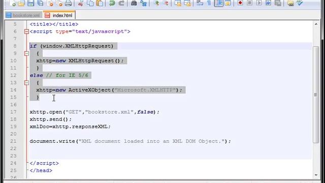 XML PART 10 XML DOM смотреть онлайн