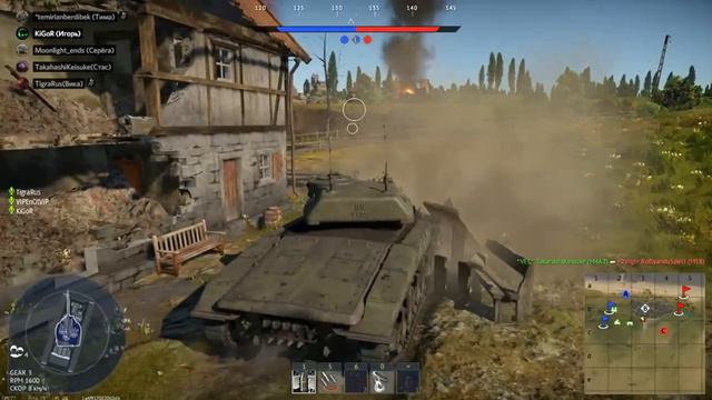War Thunder турнир VEC vs u_gDe_ЗВуК смотреть онлайн