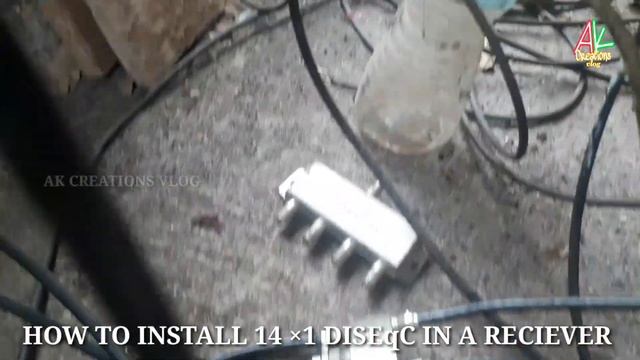 Satellite Multiswitch Installation Diseqc Switch Setup Dish setting malayalam Satellite Switch смотреть онлайн