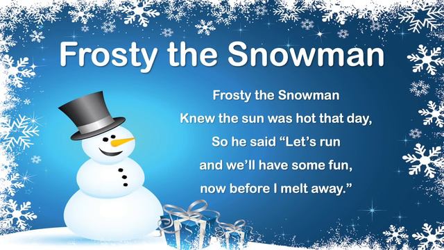 Frosty the Snowman (Sing-Along Video with Lyrics) смотреть онлайн