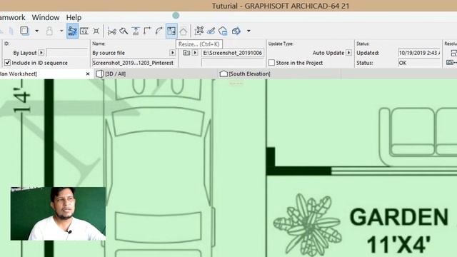How to import Floor Plan in ArchiCad Tutorial in Hindi Complete A to Z смотреть онлайн