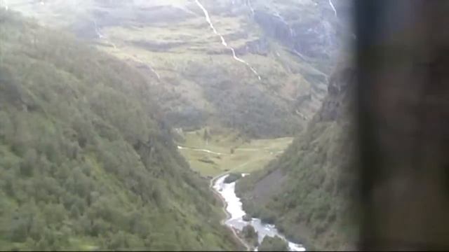 MSC Opera - Flåmsbana: Flåm - Myrdal (part II) , Kjosfossen Waterfall смотреть онлайн