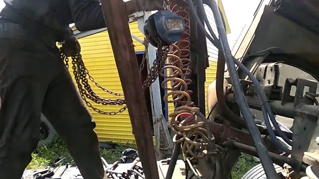 Установка КПП Мерседес на МАЗ возраждения смотреть онлайн