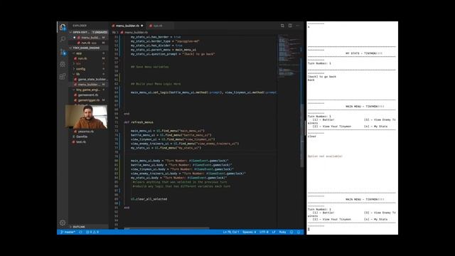 Tiny Game Engine Demo - Part 2 - How to Build Games in The Command Line - Ruby - Game Objects смотреть онлайн