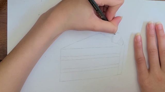How to draw a slice of cake смотреть онлайн