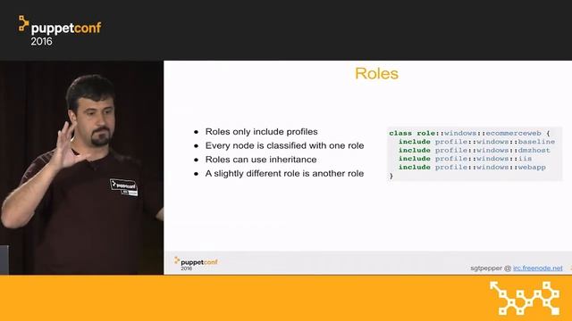 Puppet on Windows – Nicolas Corrarello at PuppetConf 2016 смотреть онлайн