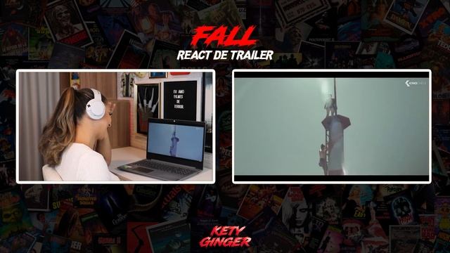 FALL parece que vai ser angustiante | React de trailer | Filme de suspense 2022 смотреть онлайн