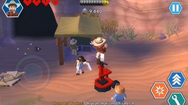 LEGO® Jurassic World Nvidia Shield Tablet Gameplay 2 смотреть онлайн