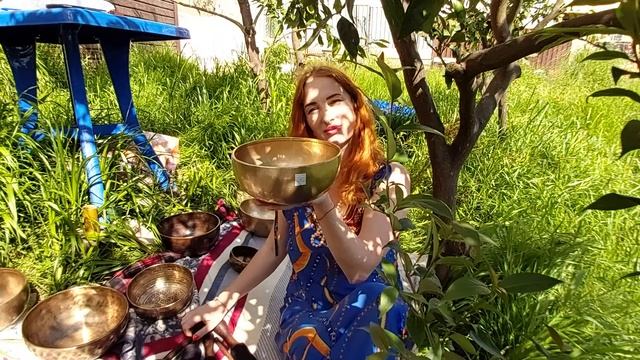 Очищение и Гармонизация Пространства (дом ,дача ) отрывок из сеанса Звукотерапия Поющие Чаши !