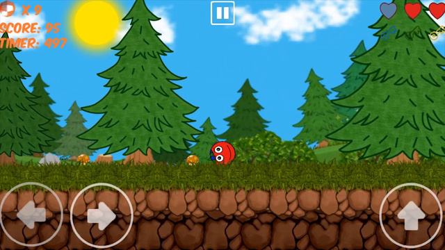 Розовые шестиугольники! в игре про красный шар! Red ball new bolus plus. от флавиос! смотреть онлайн