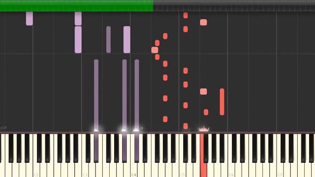 Your Lie in April - Again - Piano Tutorial by Amadeus (Synthesia) смотреть онлайн