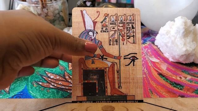 Flip Through & Review Of The Egyptian Gods Oracle Cards! смотреть онлайн