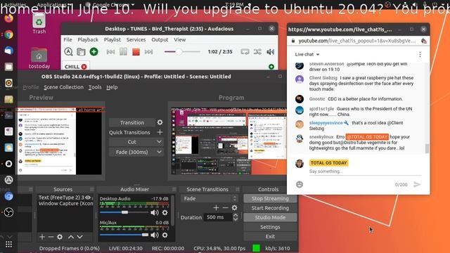 TOTAL OS Chat From Ubuntu 20.04 смотреть онлайн