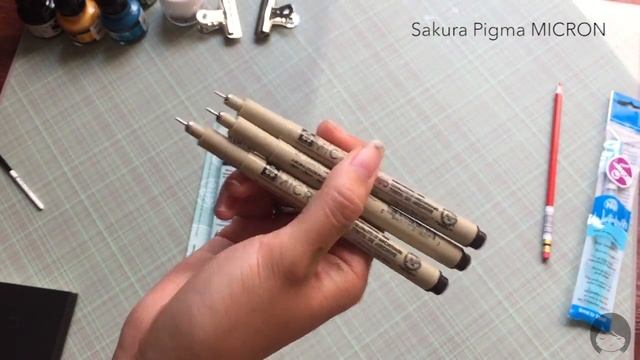 Inktober Art Haul 2017 + Timelapse Draw смотреть онлайн