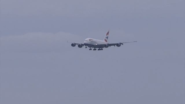 Logan Airport a380 Landing смотреть онлайн