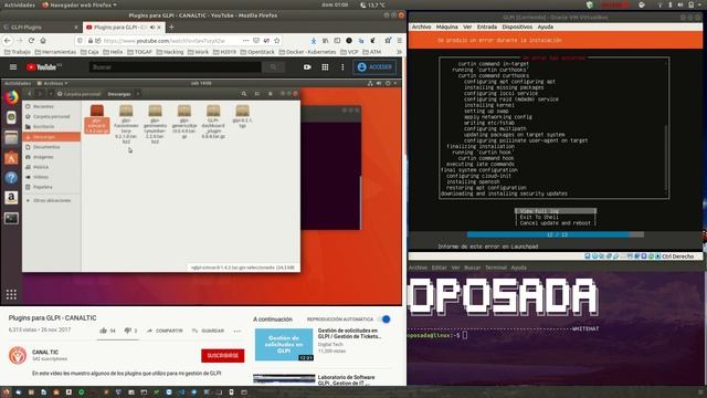 Preparando Servidor Ubuntu 18.04.3 LTS para GLPI смотреть онлайн