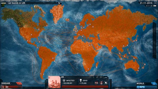 Plague Inc. Neurax Worm Part 2:Trojan Planes смотреть онлайн