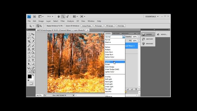 Магические превращения - Лето-осень-зима в фотошопе смотреть онлайн