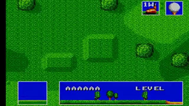 SEGA WORLD TOURNAMENT GOLF MASTER SYSTEM смотреть онлайн