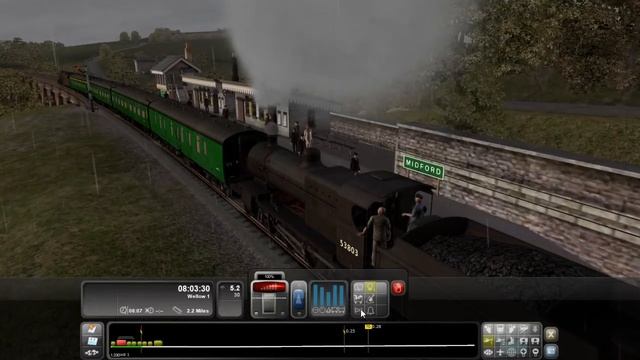Steam Engine | Live Gameplay | Train Simulator 2012 смотреть онлайн