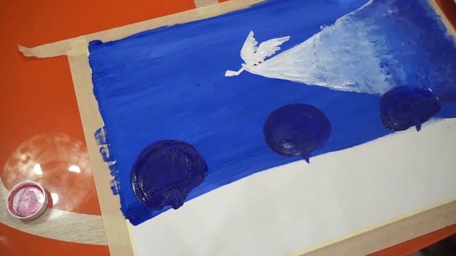 Занятие для детей от 7 лет/рисунок к Рождеству/РОЖДЕСТВЕНСКИЙ АНГЕЛ смотреть онлайн